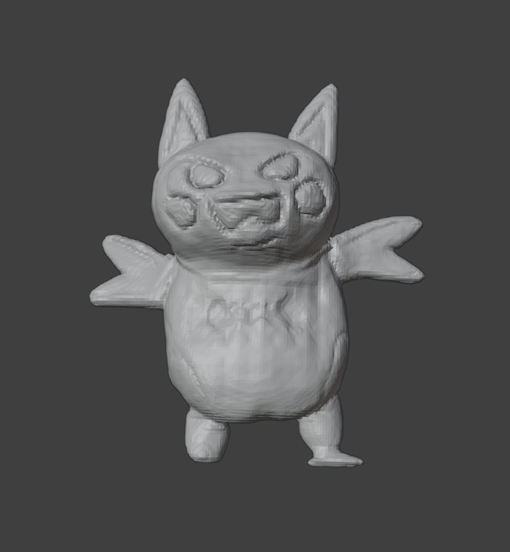 Generated 3D room output